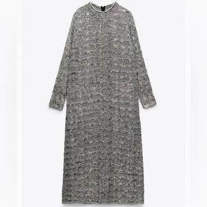 NWOT Zara MIDI Knit Dress